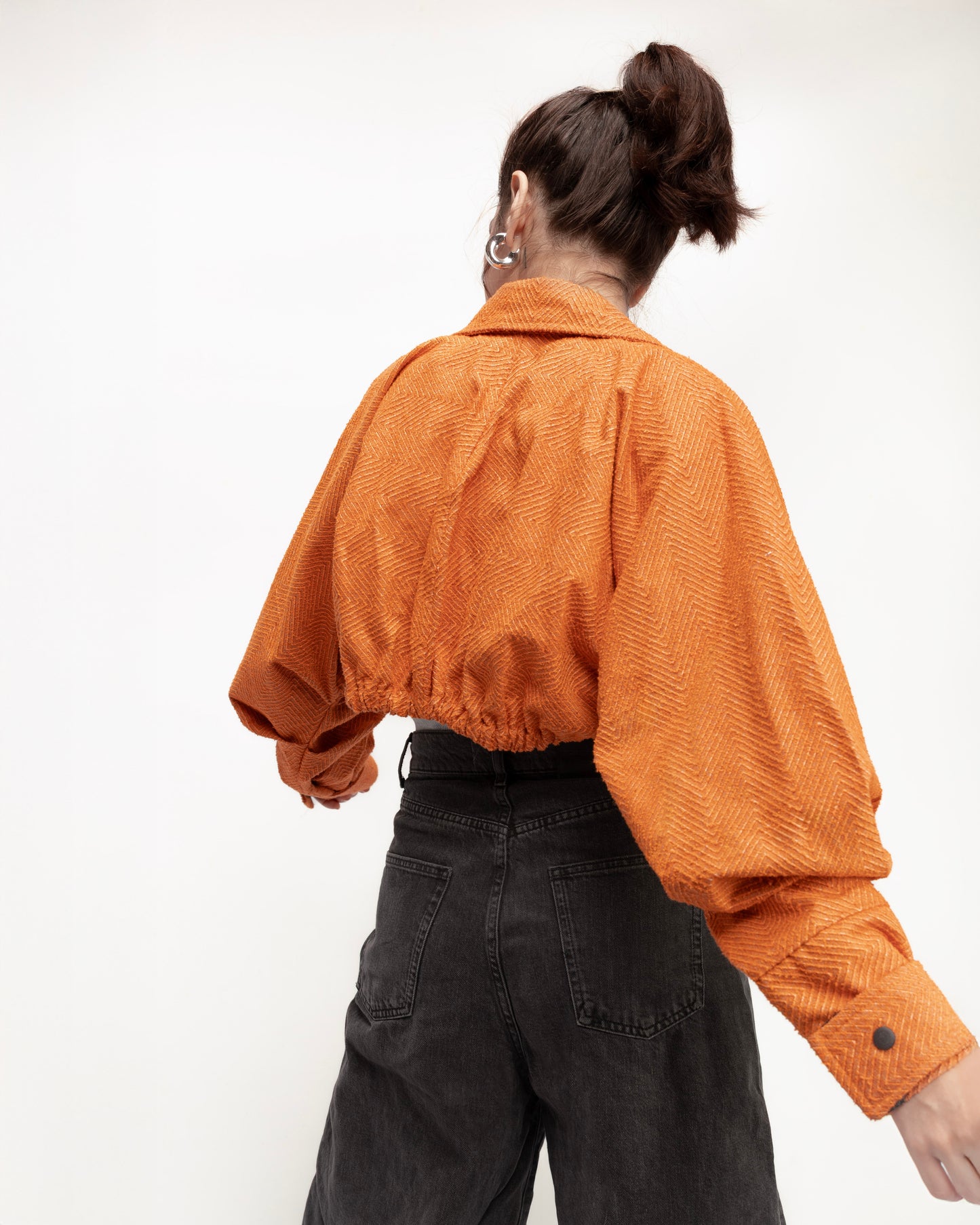 Yusfie Cropped Windbreaker
