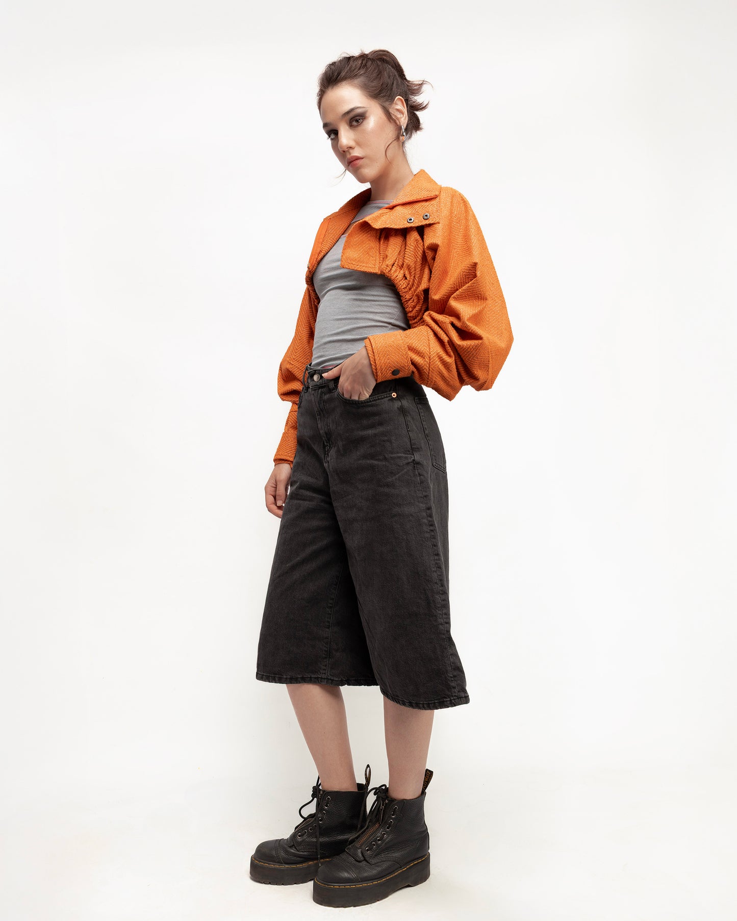 Yusfie Cropped Windbreaker