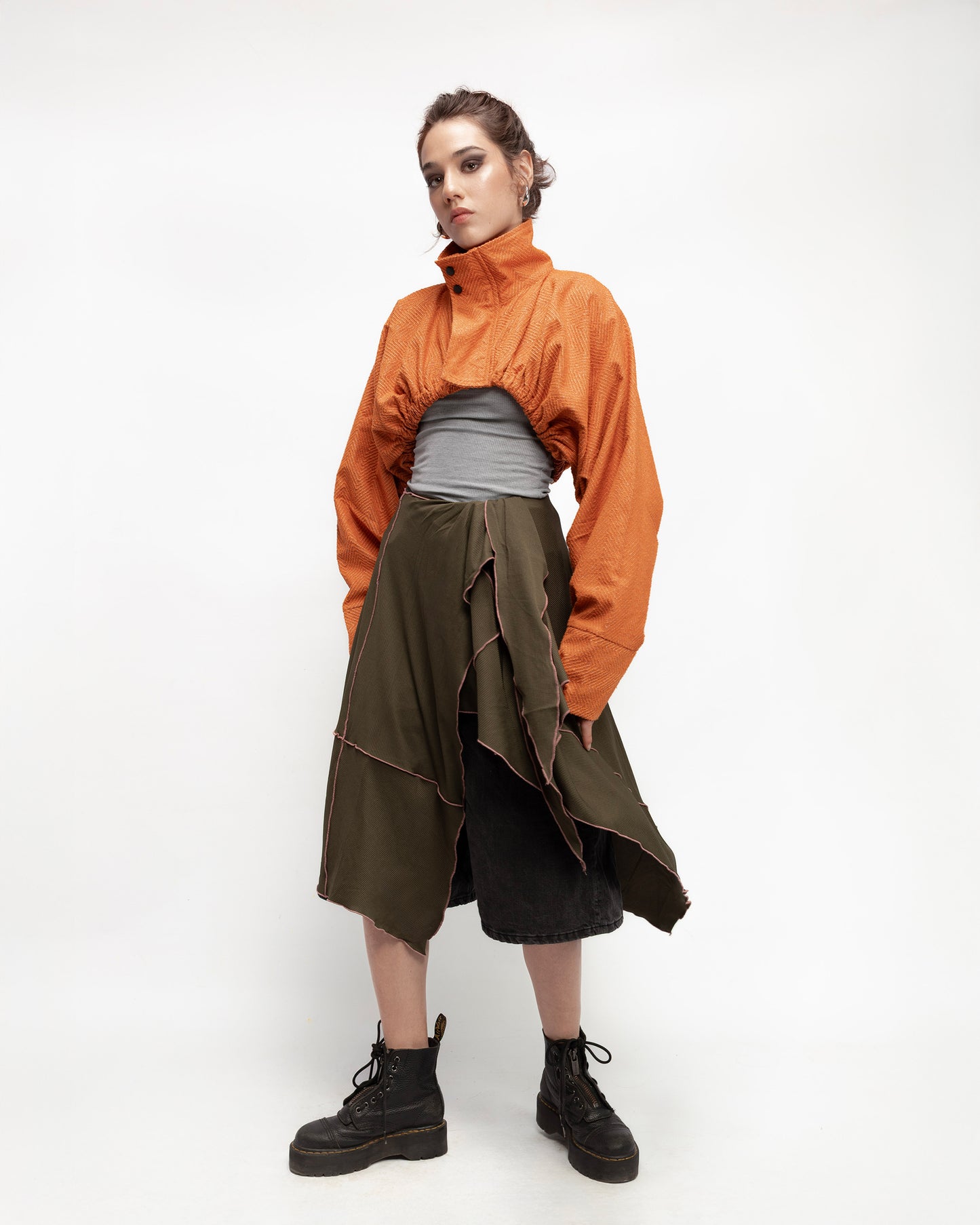Yusfie Cropped Windbreaker