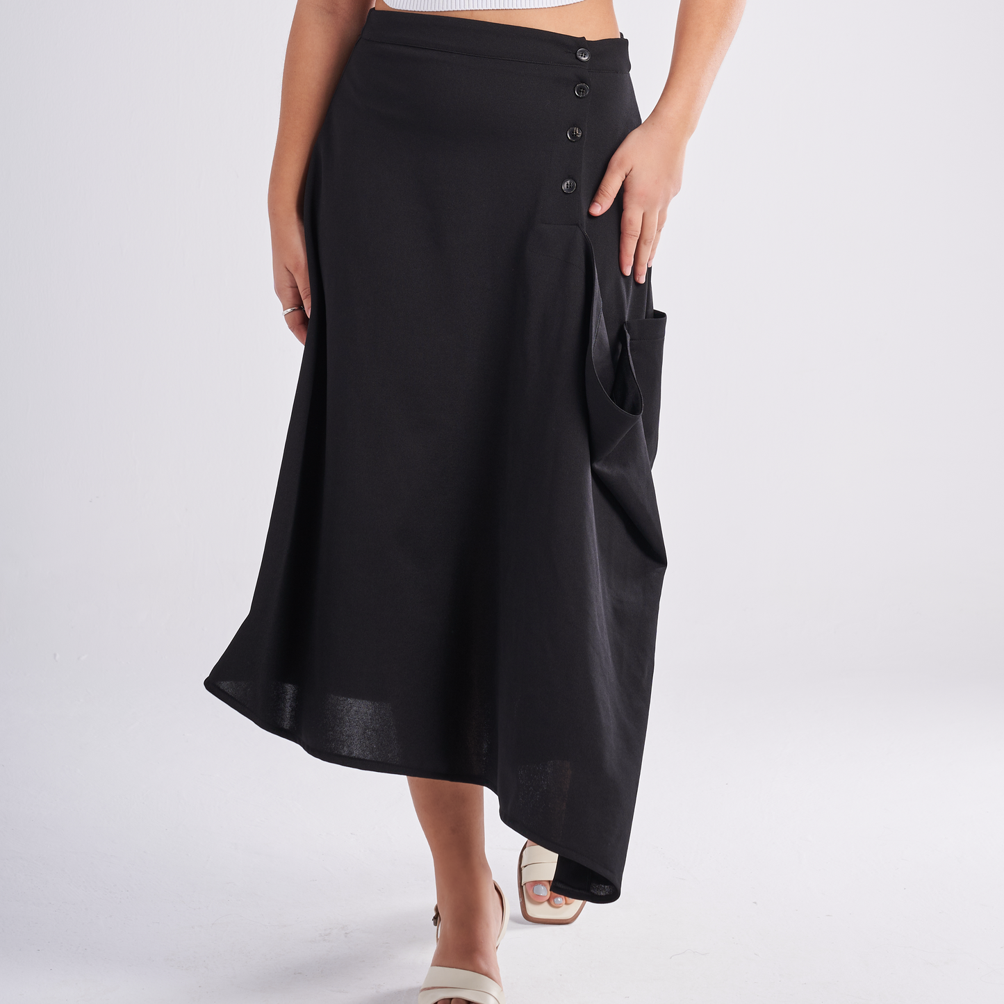 Noise in Silence Skirt