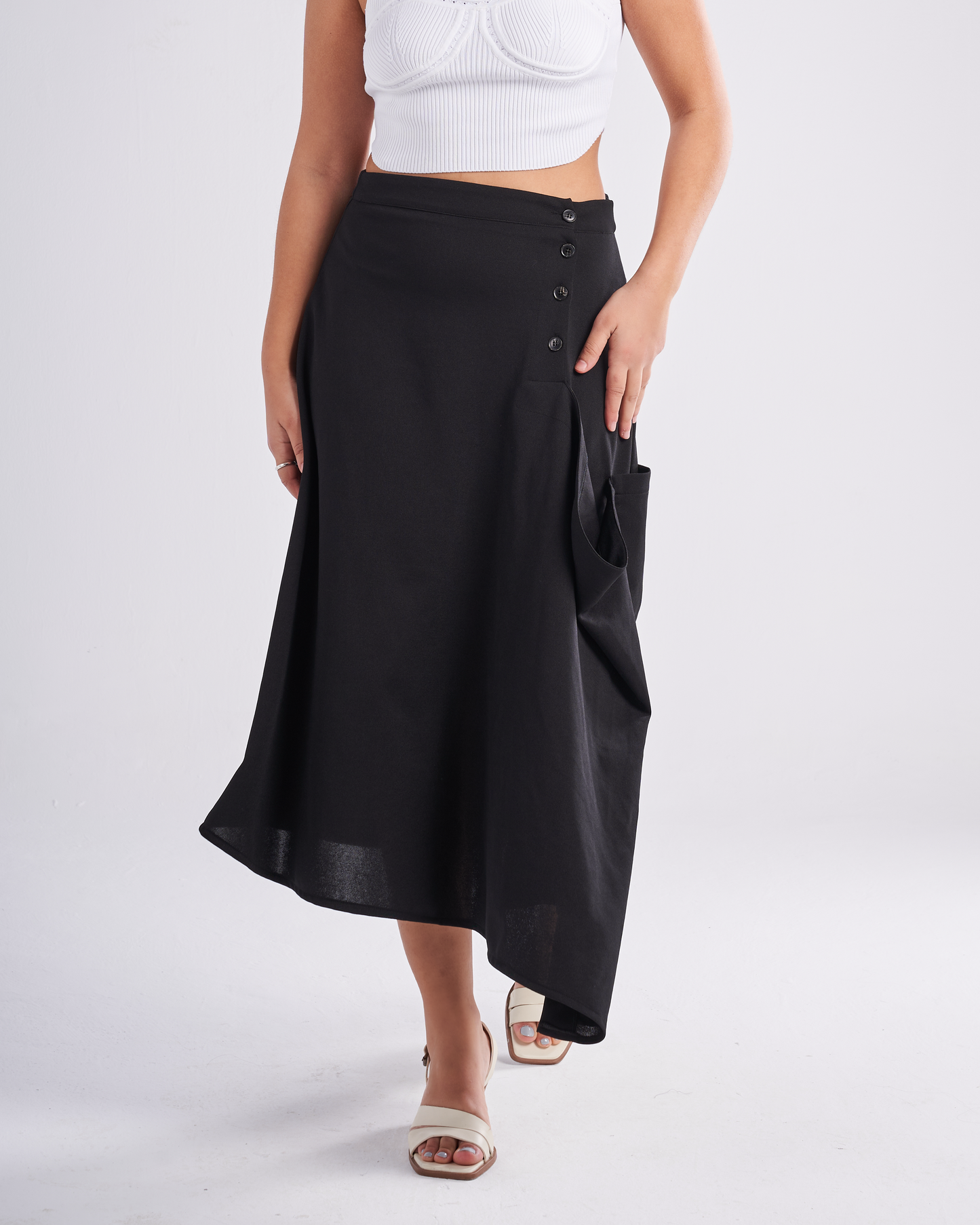 Noise in Silence Skirt