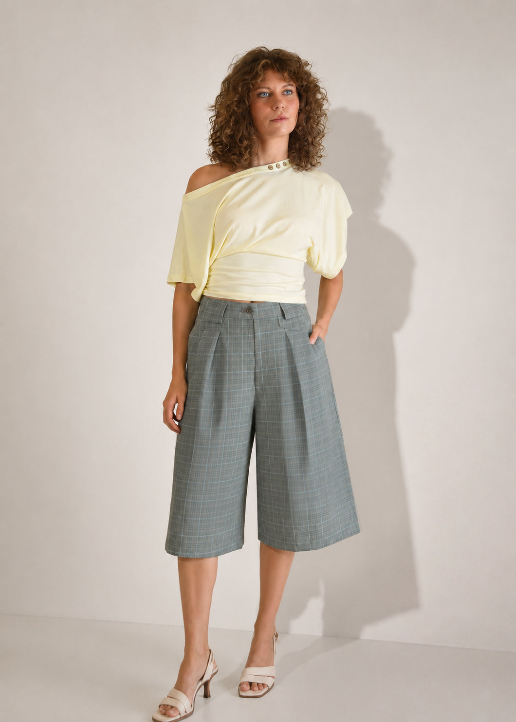 Minty Oversized Shorts