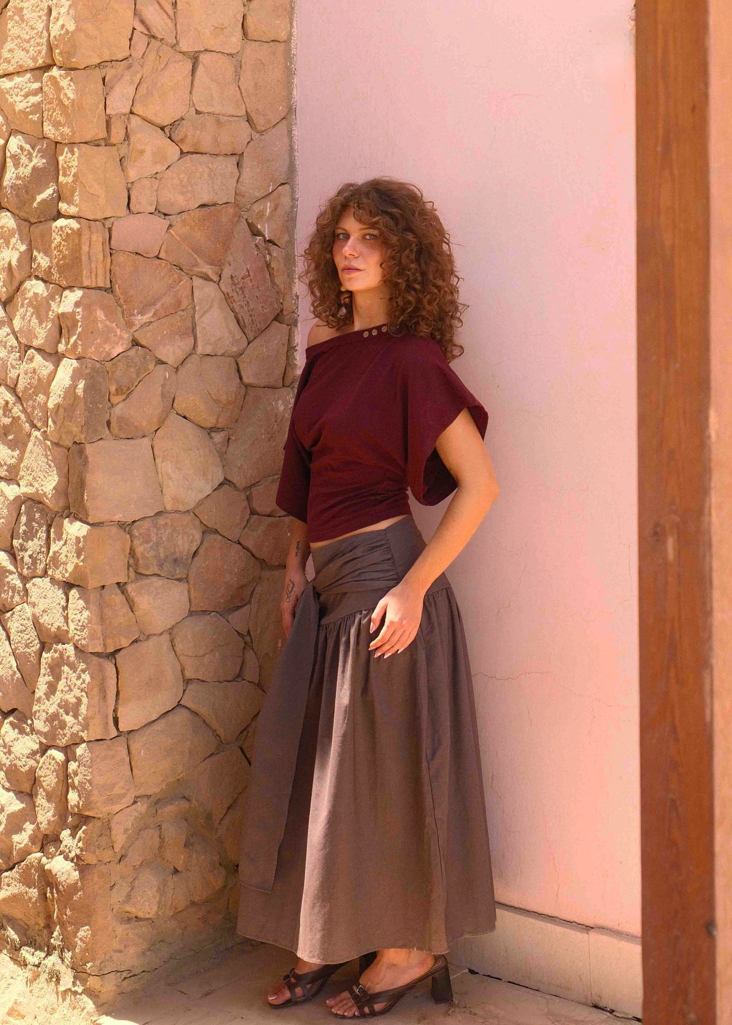 Emberwood Maxi Skirt
