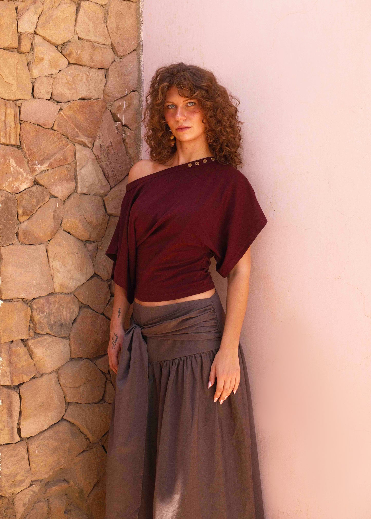 Emberwood Maxi Skirt