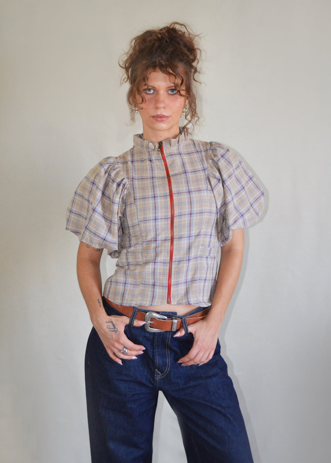 Coffee Date Blouse